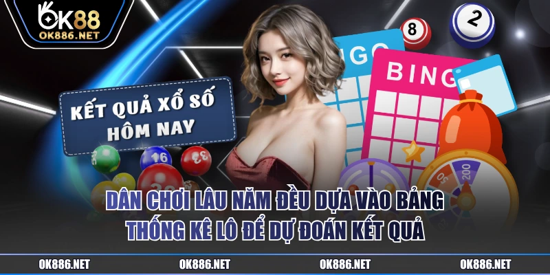 Dân chơi lâu năm đều dựa vào bảng thống kê lô để dự đoán kết quả